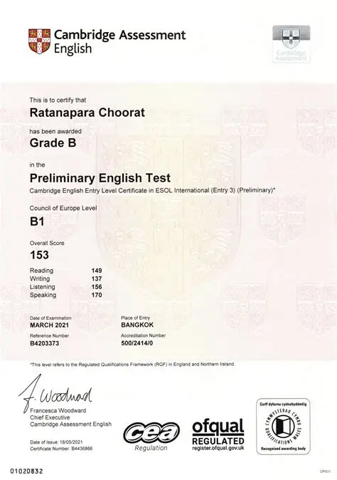 Commandez votre Test Officiel de Langue Anglaise Facile, Rapide et Garanti